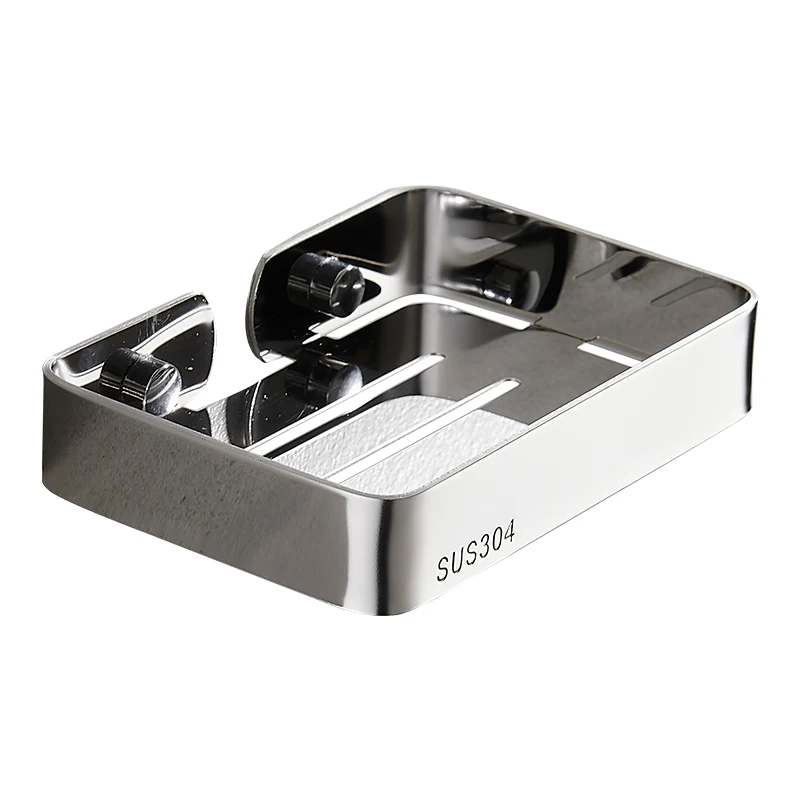 Держатель для мыла из нержавеющей стали XAOZO 304 настенный черный дренаж - купить по