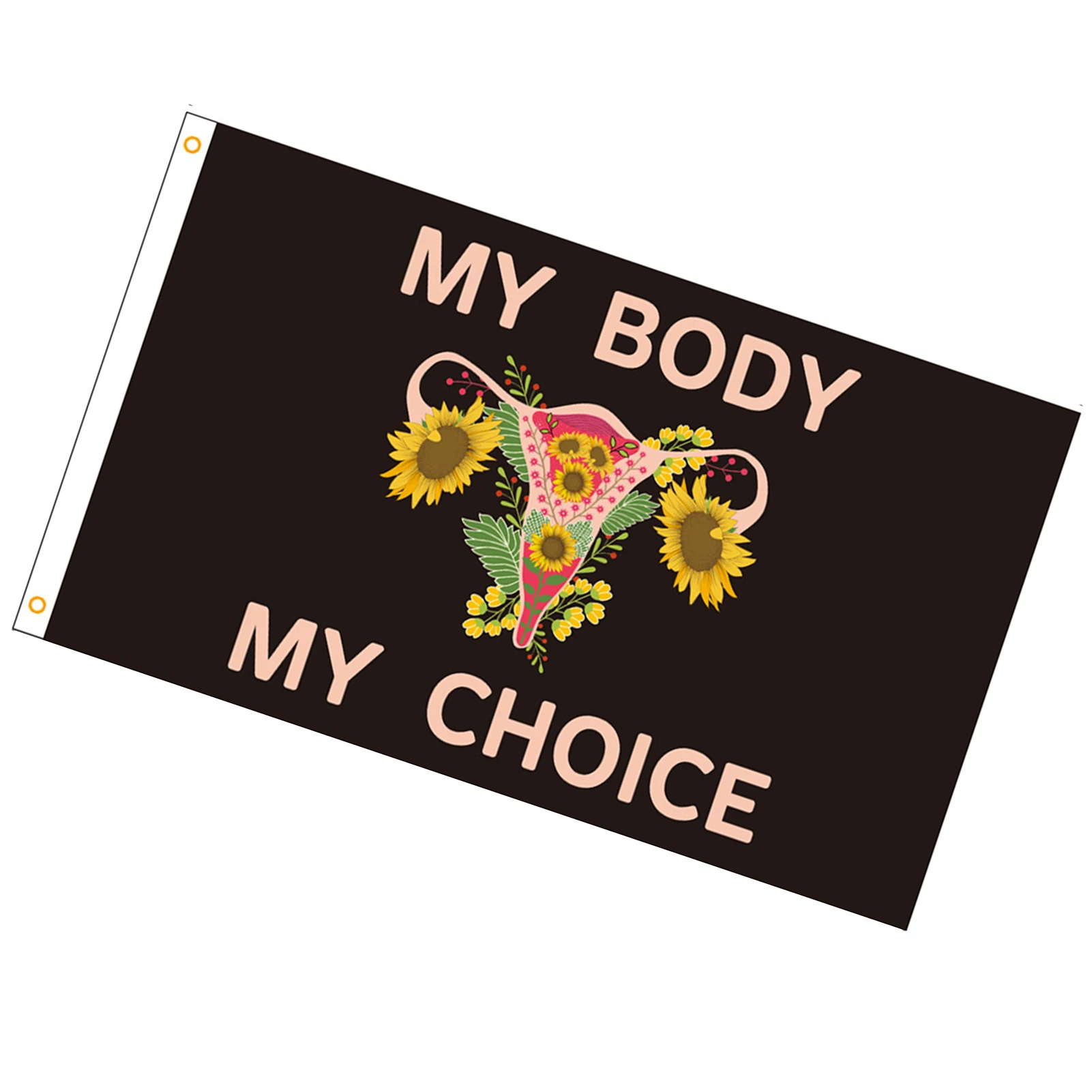 

Баннер с надписью на прерывание беременности, Женский флаг на свободу прерывания беременности, устойчивый к выцветанию, новинка, садовые фл...