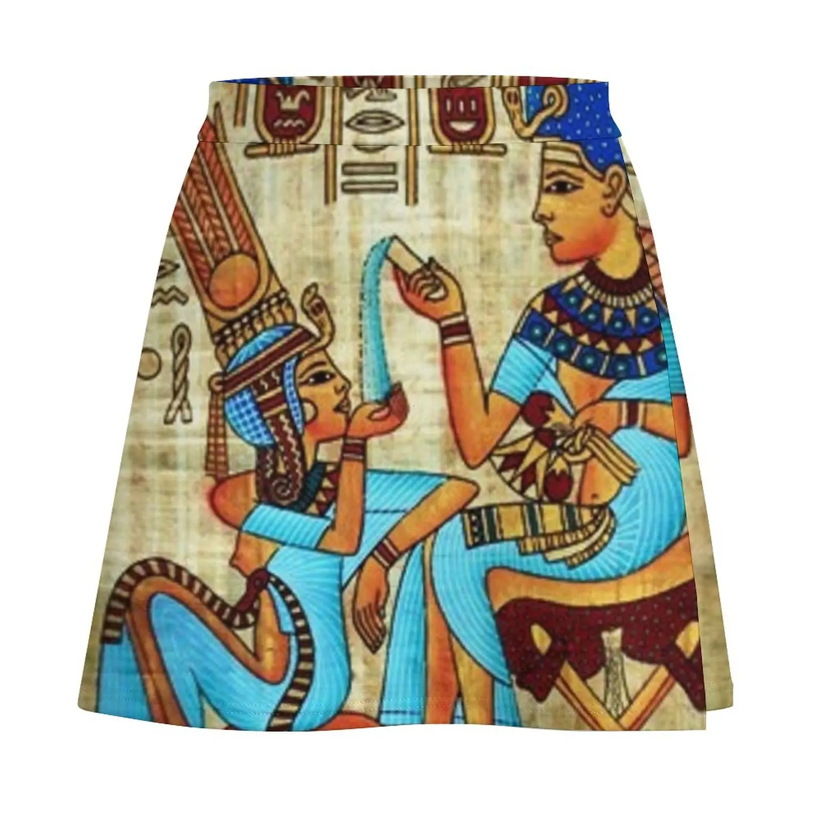 Мини-юбка King Tut Perfuming His Wife одежда для женщин лето 2024 женские летние мини-юбки 2025