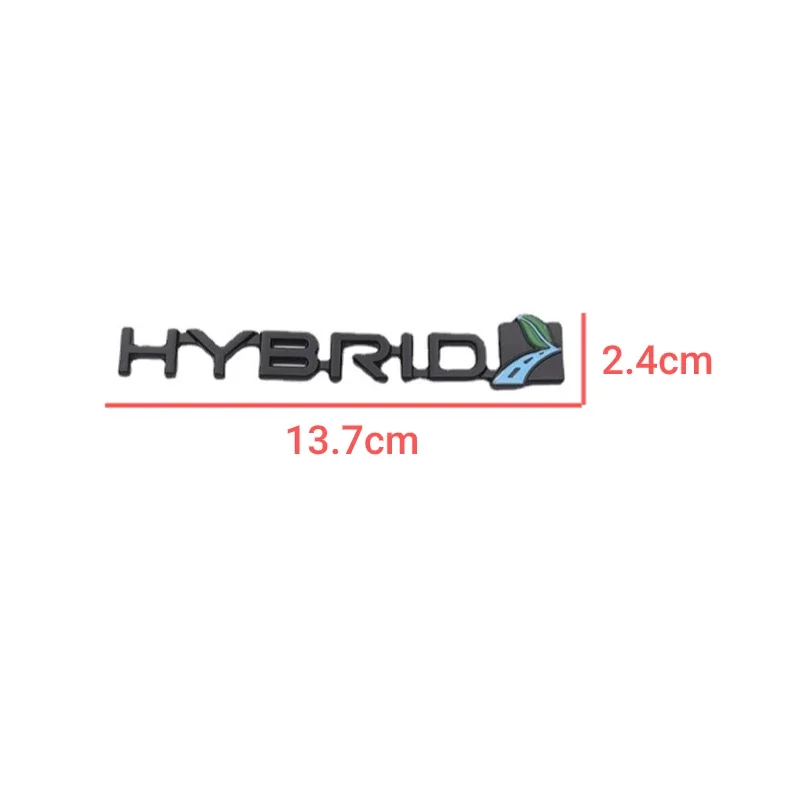 Металлическая наклейка на задний багажник автомобиля для Toyota HYBRID Logo RAV4 Reiz Aygo CHR