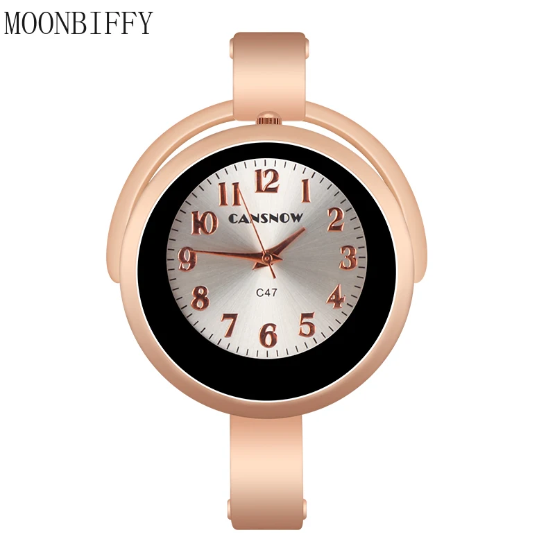 

Luxury Elegant Women Watches Personality All Match Bracelet Ladies Wrist Watch Gold Large Dial Dress Ladies Watch Reloj Mujer