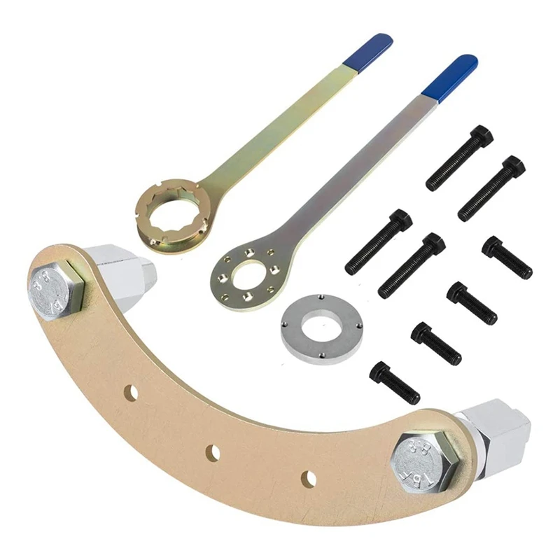 

Crank Pulley Wrench Holder Tool Engine Cam Gear Lock/Camlock Tool Kit Intake/Exhaust Cam Sprocket Wrench For Subaru STD