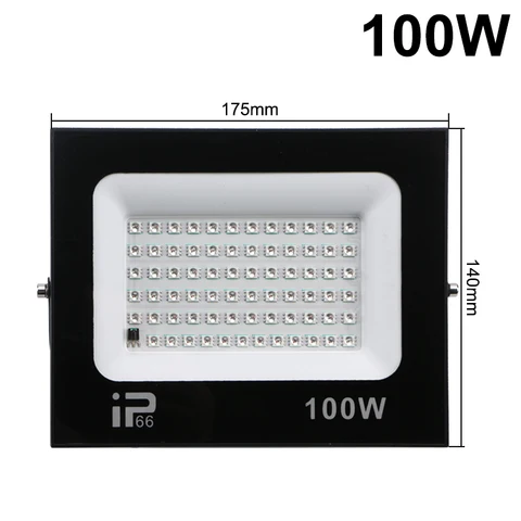 RGB светодиодный умный водонепроницаемый фонарь, 100 Вт, 50 Вт, 30 Вт, IP66
