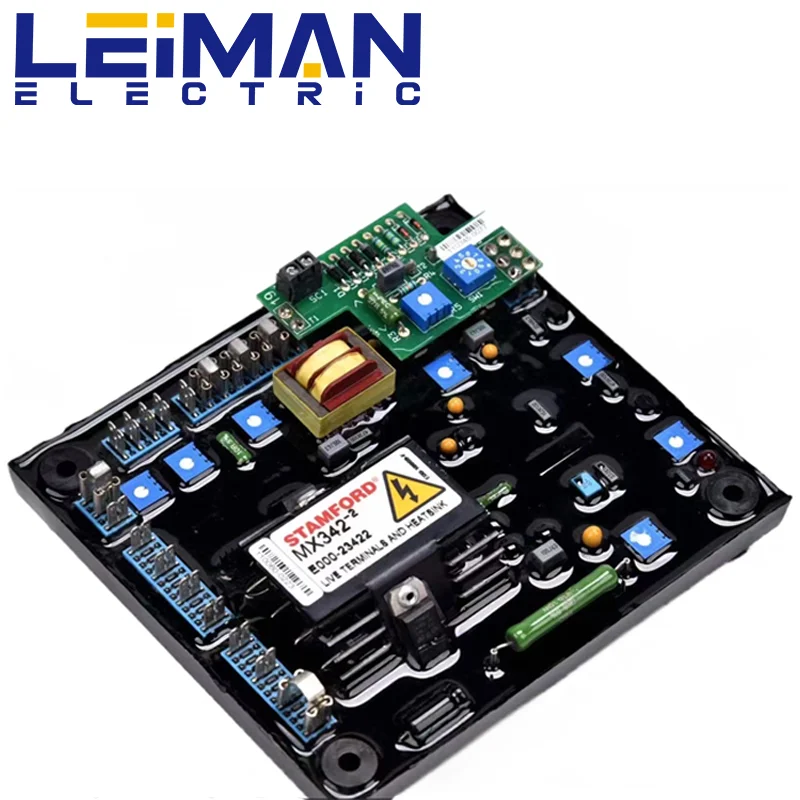 Оригинальный MX342-2 AVR PMG генератор с постоянным магнитом автоматический регулятор