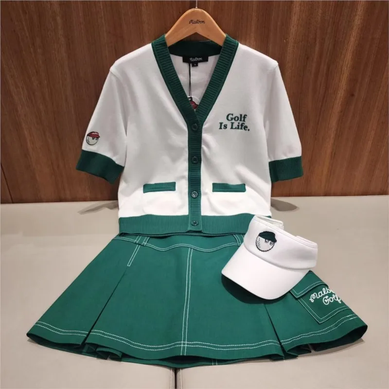 Women's Short Sleeve Cardigan V Neck Button Sweater Elegant Cardigan Lightweight Sweaters