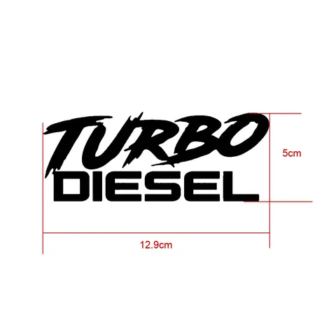 Кузов автомобиля TURBO DIESEL Стайлинг наклейка окна автомобиля декоративная наклейка зеркало заднего вида эмблема наклейка авто внешние аксессуары
