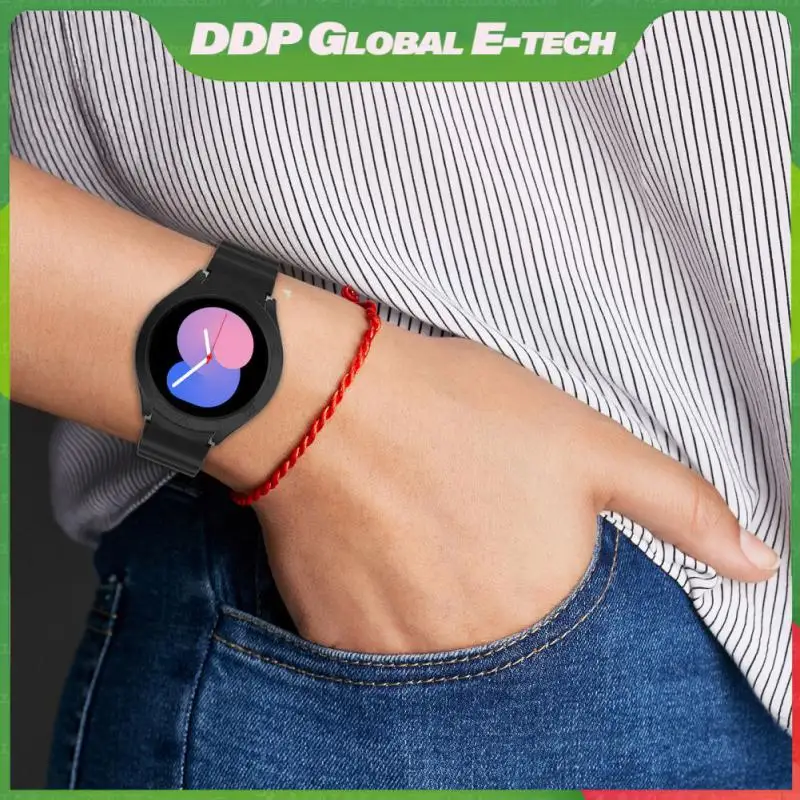 

For Samsung Galaxy Watch5 Galaxy Watch5 Watch 4 Classic Strap Strap And Scale Case Sports Bracelet Strap Silicone Band