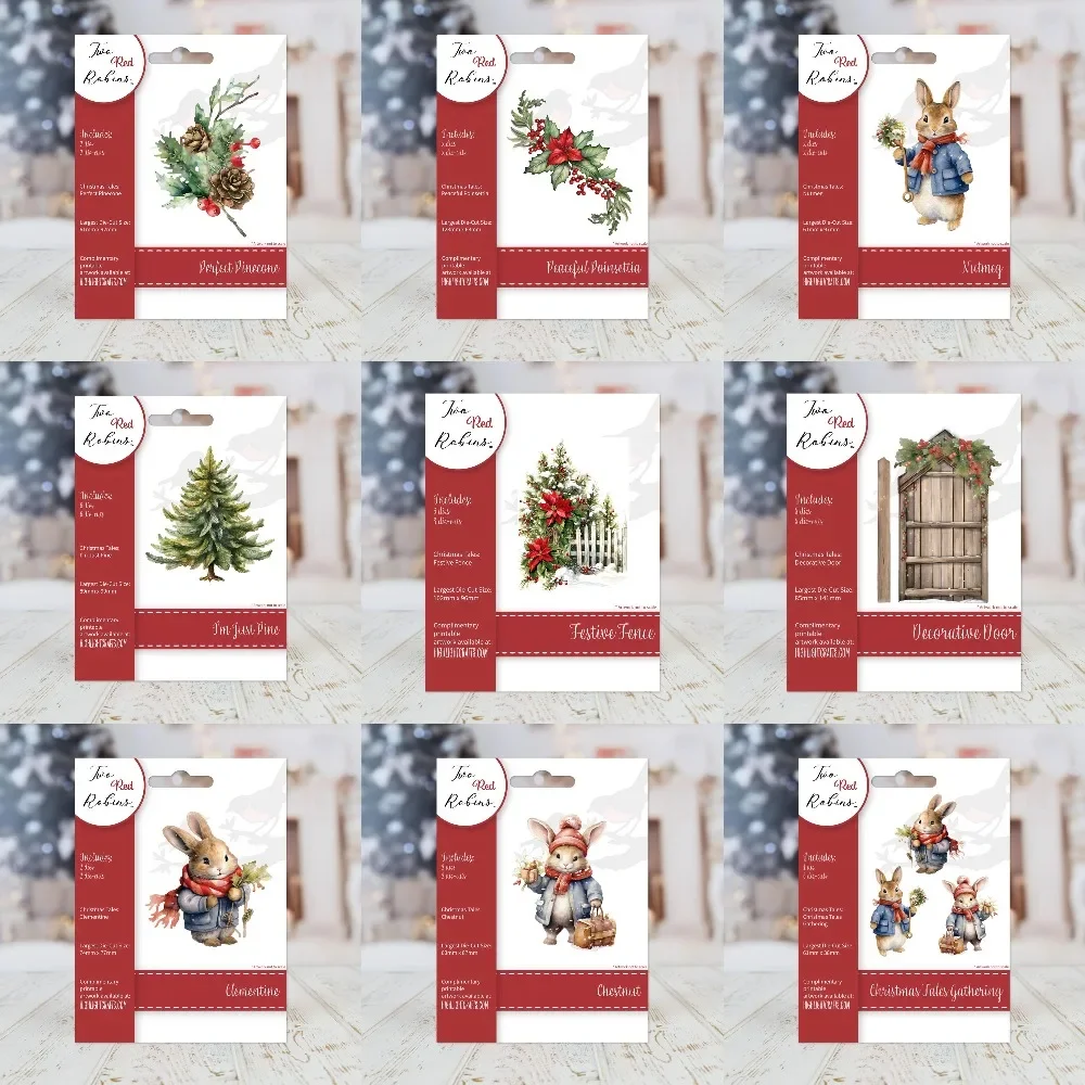 Рождественские сказки металлические Вырубные штампы искусственное украшение