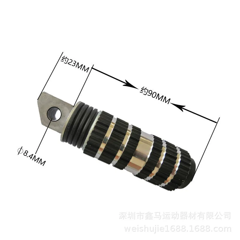 Электрическая мотоциклетная ножная педаль алюминиевая подставка для ног