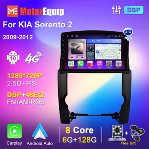 for kia sorento 2 2009 2012 android 10 0 car radio autoradio multimedia video player carplay auto blu ray ips screen no 2 din free global shipping