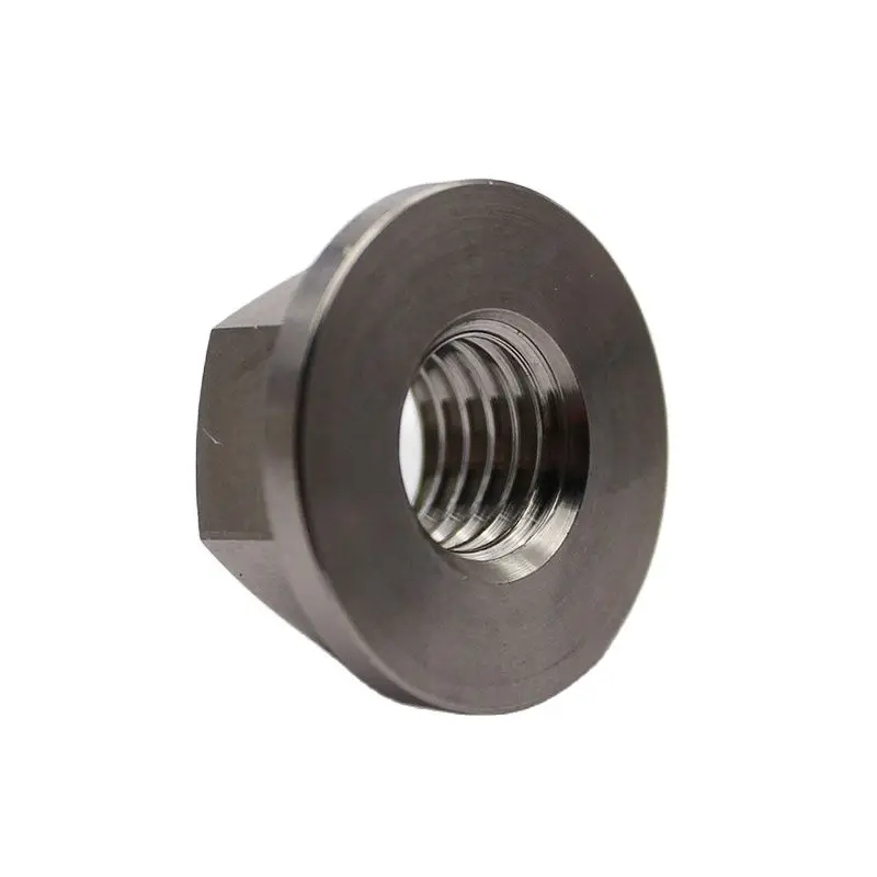 

M12 Titanium DIN 6923 Coarse Or Fine Thread 1.25mm 1.50mm 1.75mm Hex Flange Nut