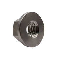 m12 titanium din 6923 coarse or fine thread 1 25mm 1 50mm 1 75mm hex flange nut