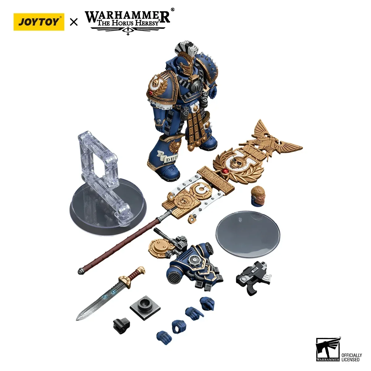 Предварительный заказ] JOYTOY Warhammer 30K 1/18 Фигурки Horus Heresy Ultramarines Remus Ventanus Аниме Модель