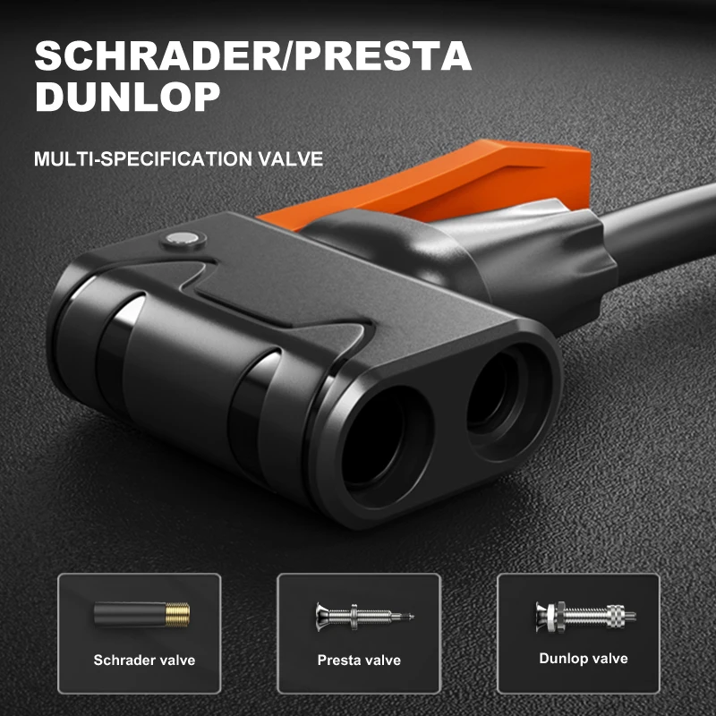 Насос велосипедный Xunting с манометром 160psi | Спорт и развлечения