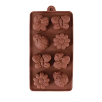 forma silicone mold for chocolate candy ice etc ladybug bee butterfly and flower