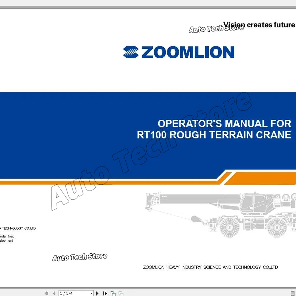 Фото Для Zoomlion Crane PDF 934MB Руководства по сбору №1