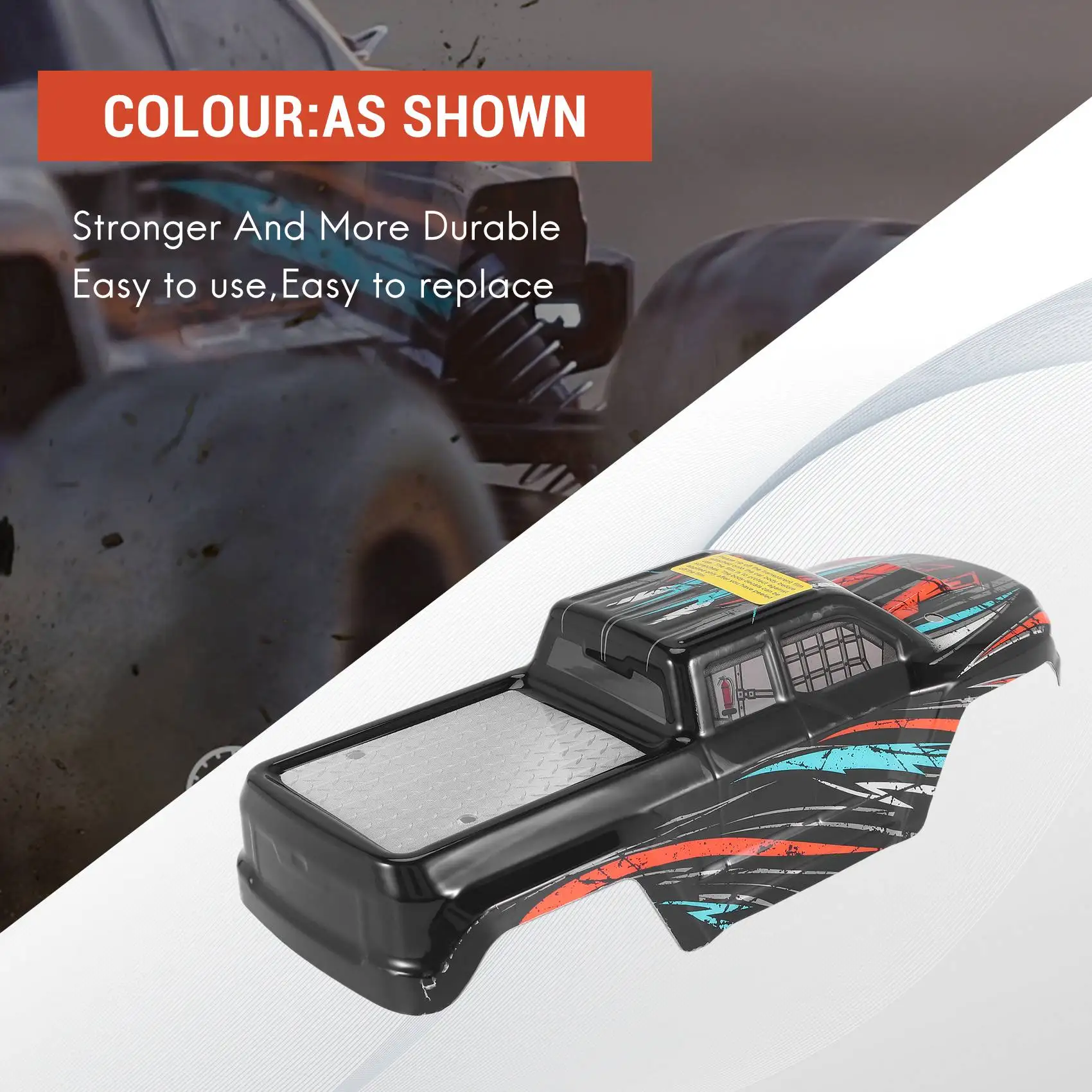 Корпус радиоуправляемого автомобиля для HAIBOXING HBX 16889 16889A Обновление запасных