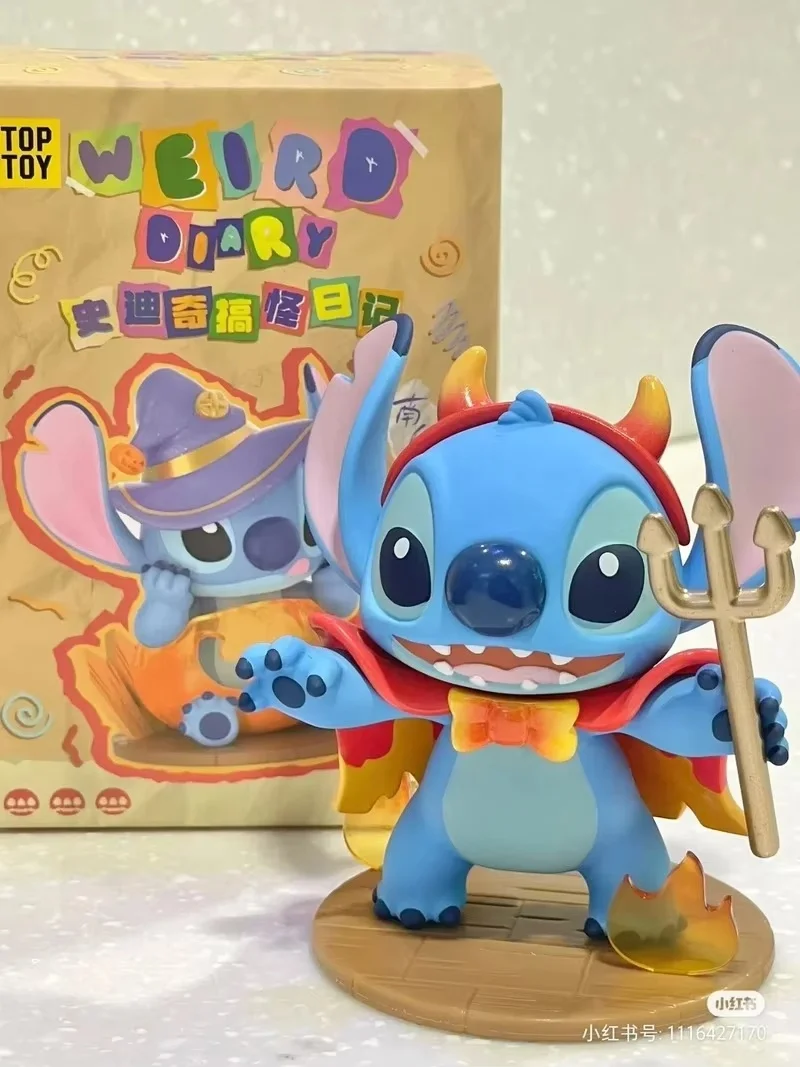 Disney Stitch слепая коробка Stiezy забавный дневник серии тайна Guss Bag аниме фигурка