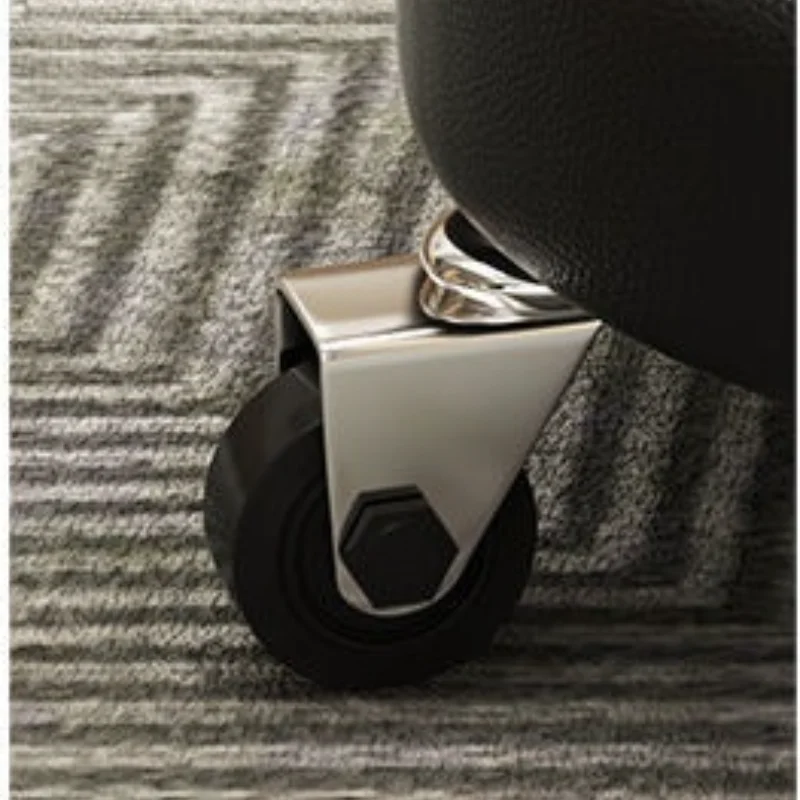 Домашнее круглое кресло-ходунок напольный роликовый стул массажный для педикюра