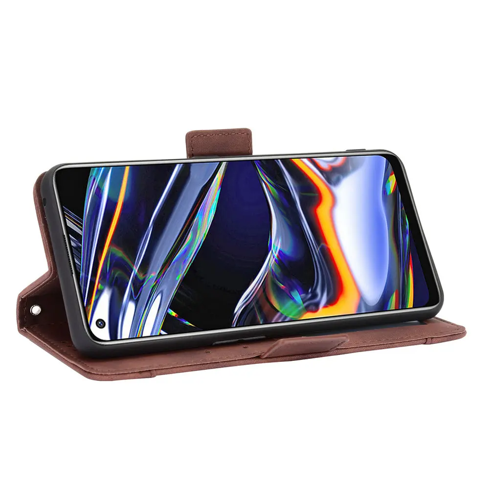 For Realme GT2 Pro 8 GT Neo 3 2 t 5G Flip Case Luxury Funda Realme 9 Pro Plus Master 8i 7 i 6 7i 6s 9i 2T 3T Neo3 Wallet Cover