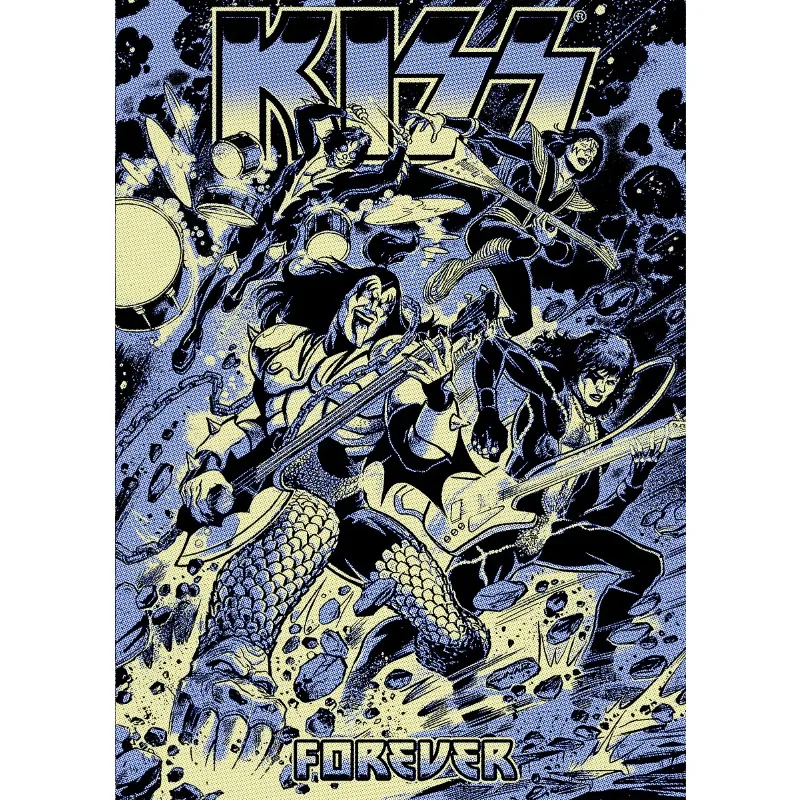 

Плакат Heavy Metal Rock K-Kiss Band