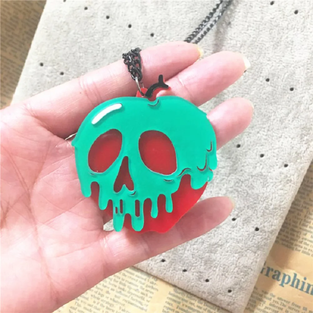 Креативная цепочка на ключицу подвеска ужасов Хэллоуин нежное ожерелье забавная