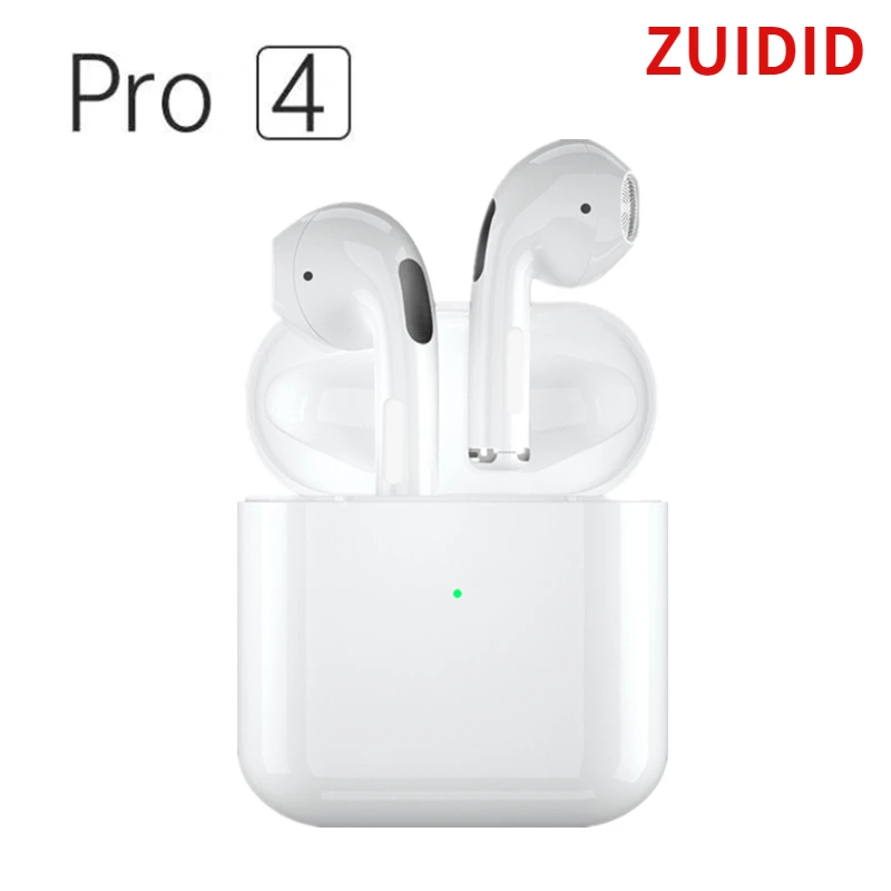

Mini Pro 4 TWS Bluetooth Earphones Hi-Fi Wireless Headphones In-Ear Stereo Earbuds Hands-Free Headset For Smart Phone