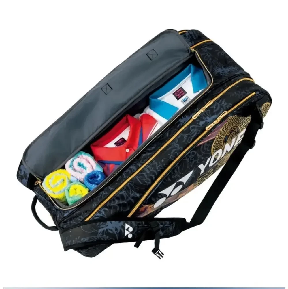 YONEX оригинальные памятные модели с рисунком дракона сумка для бадминтона