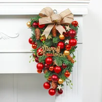 Christmas Decoration Ball DIY for Home Outdoor Ornaments Gift Hanging Door Window Pendant Wedding Favors New Year Prop Interior