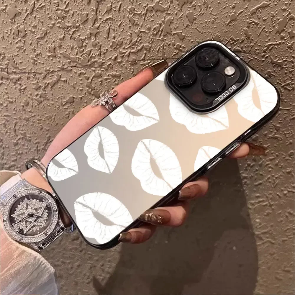 Чехол с красными губами для Tecno Spark Go 2024 2023 2022 2021 20 10 Pro 10C 20C 6 KE5 телефона 8C 9 Fundas