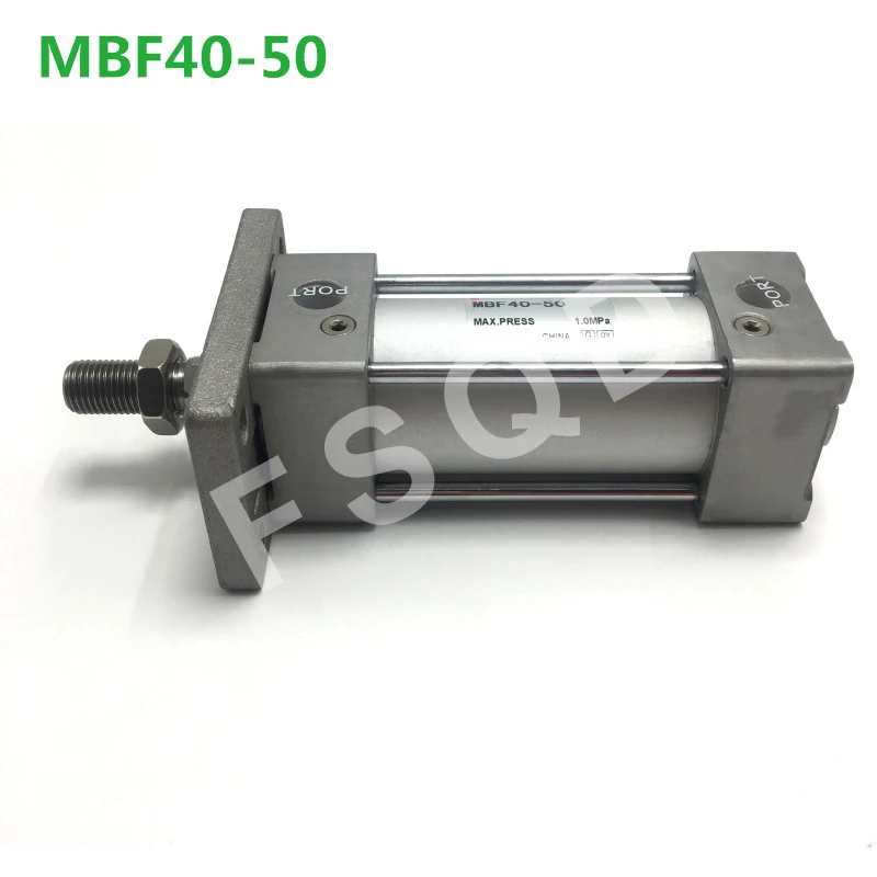

MBF40-50 MBF40-100 FSQD Pneumatic tie rod standard cylinder Double acting, single rod cylinder MBF series