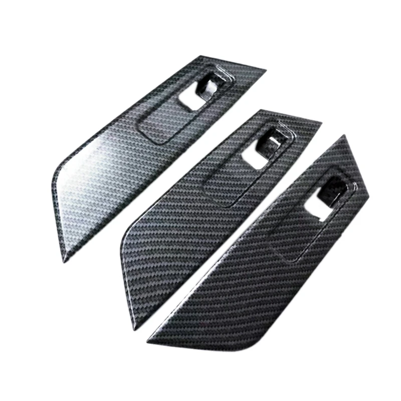 4 шт. переключатель стеклоподлокотника из углеродного волокна для Skoda KODIAQ 2017 2018 2019