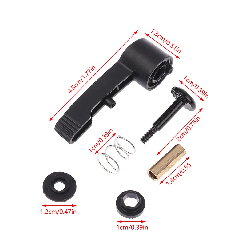 Рычажные винты пластиковые пружинные лезвия для M10 + машинка стрижки волос