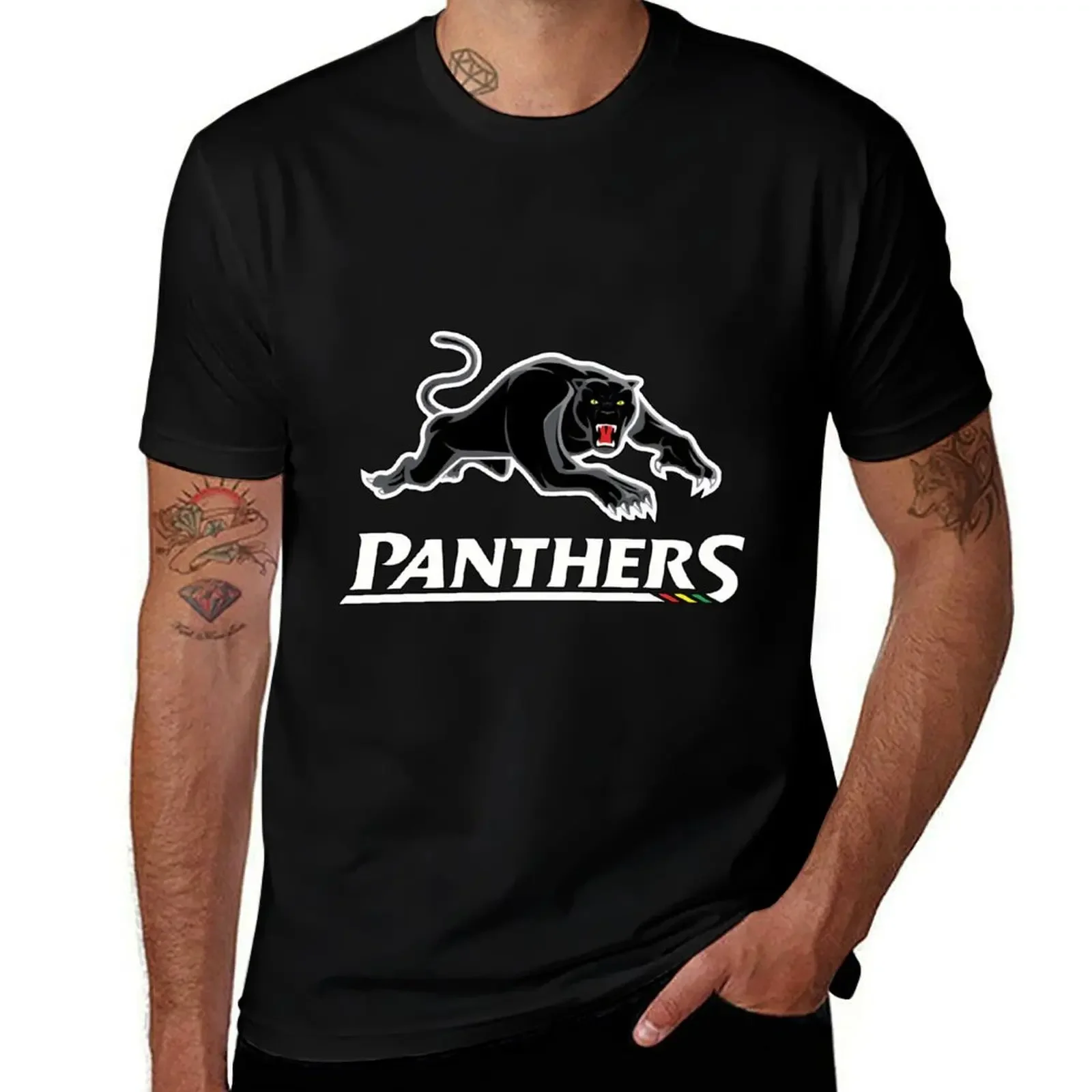 Футболка Panthers-Penrith заготовка таможенная мужская футболка с рисунком