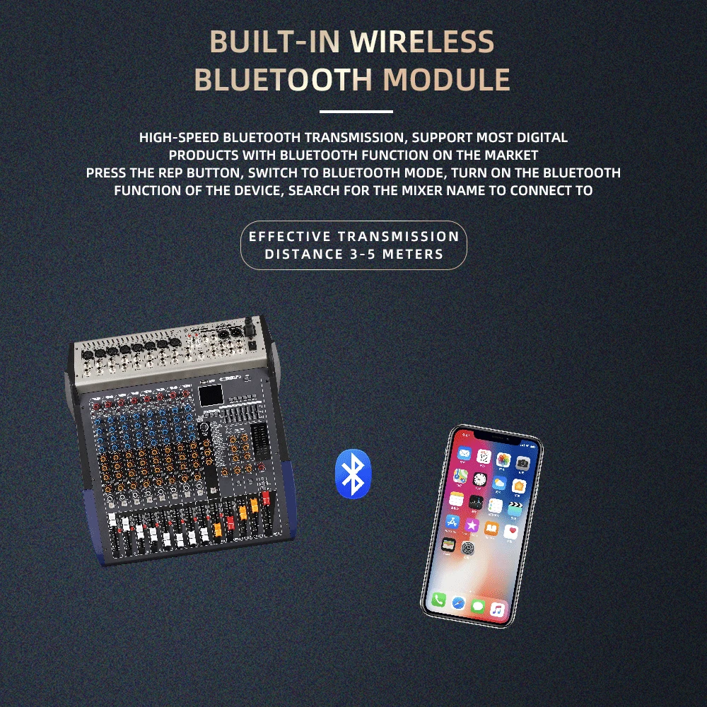 Микшер COKYIS 8/16 каналов сценическая производительность семейный KTV live для караоке