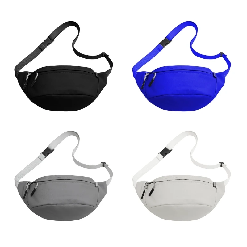 

2023 Новая модная сумка через плечо для женщин и мужчин, однотонная нагрудная сумка, повседневная поясная сумка, модная сумка
