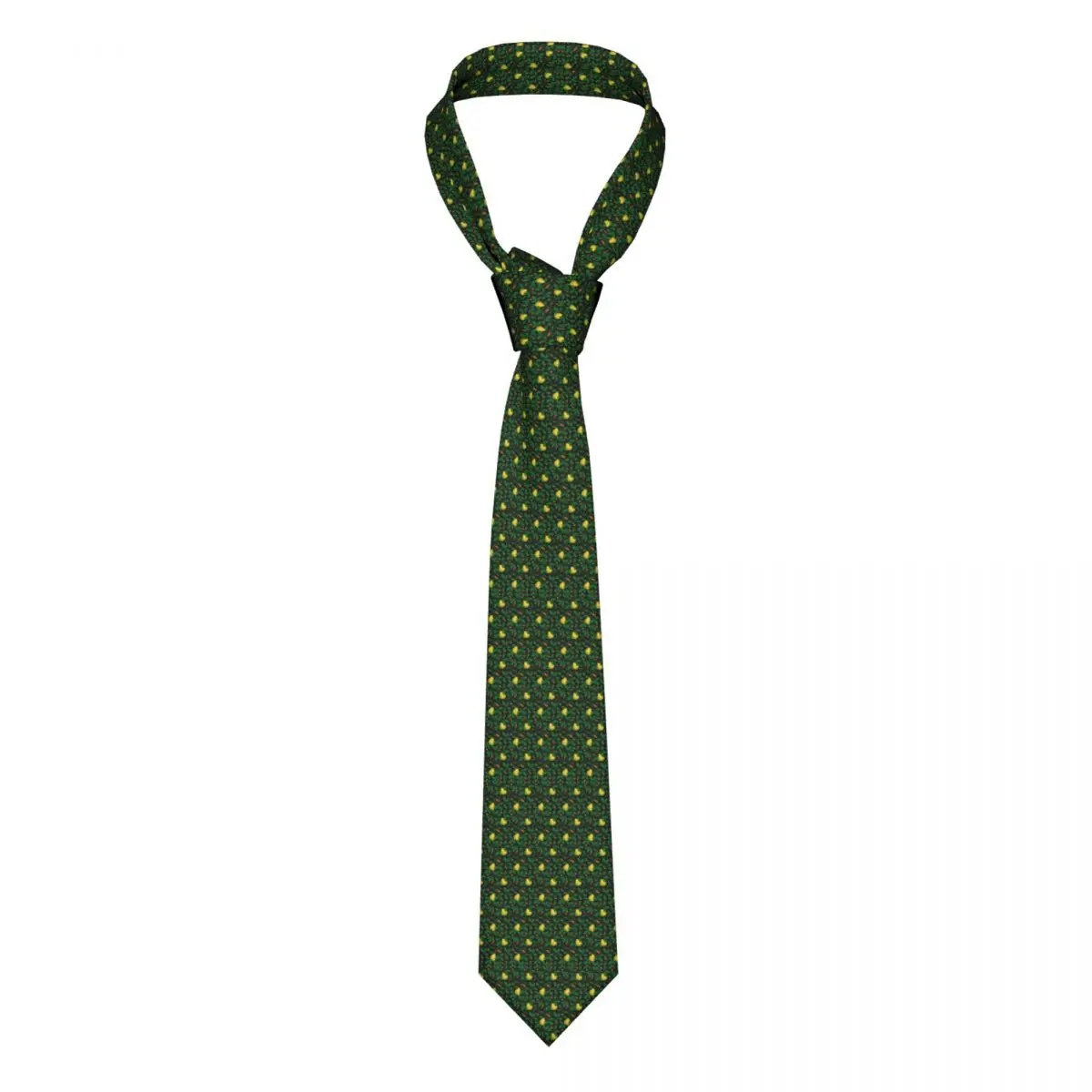 

Natural Fruit Tree Tie Vintage Greenery Shirt Printed Neck Ties Party 8CM Accessories For Man Cravat
