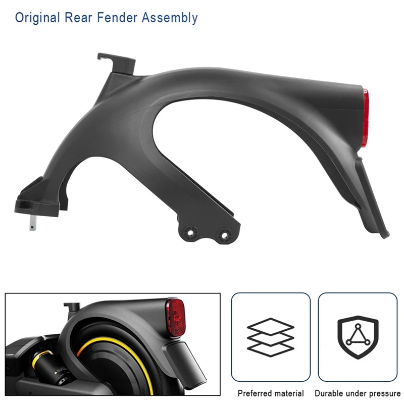 Заднее крыло в сборе для электроскутера Ninebot By Segway Max G2 Kickscooter G65 Крыло с деталями