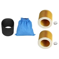 textile filter bags wet and dry foam filter for karcher mv1wd1wd2wd3 vacuum cleaner filter bag vacuum cleaner parts