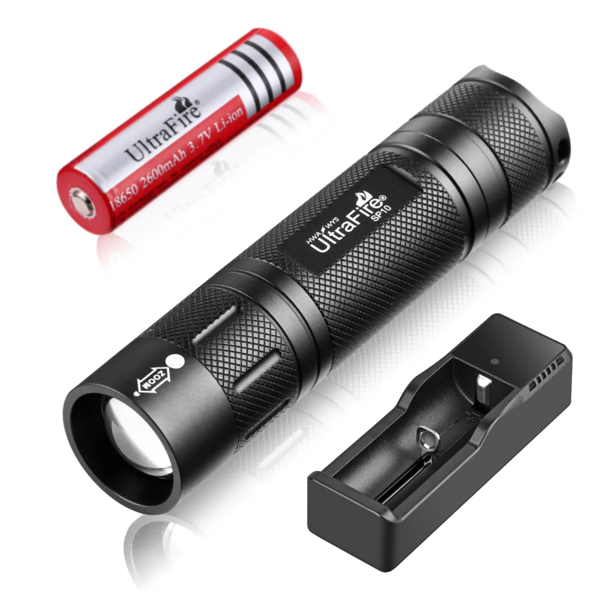 UltraFire SP10 портативный фонарик