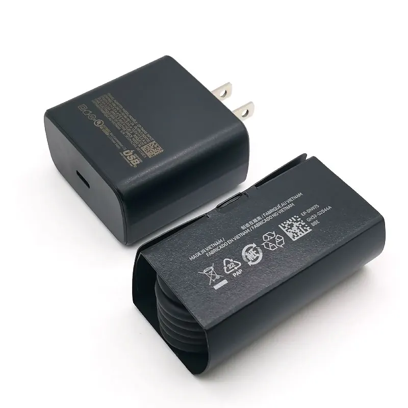 Зарядное устройство для Samsung 45 Вт Сетевое зарядное PD Galaxy Z Flip Fold 6 5 4 3 2 S20 S21 S22 S23 S24 Note