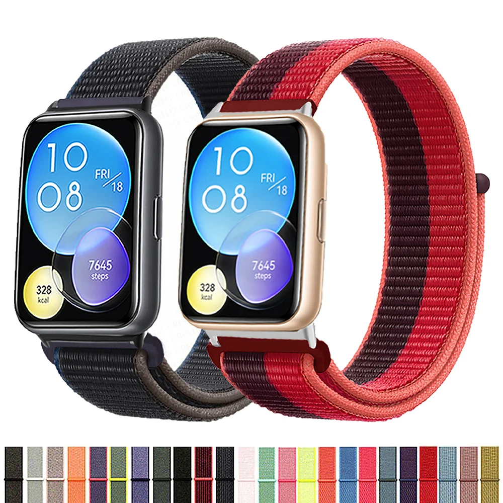 

Ремешок для Huawei Watch fit 2, сменный нейлоновый браслет для умных часов
