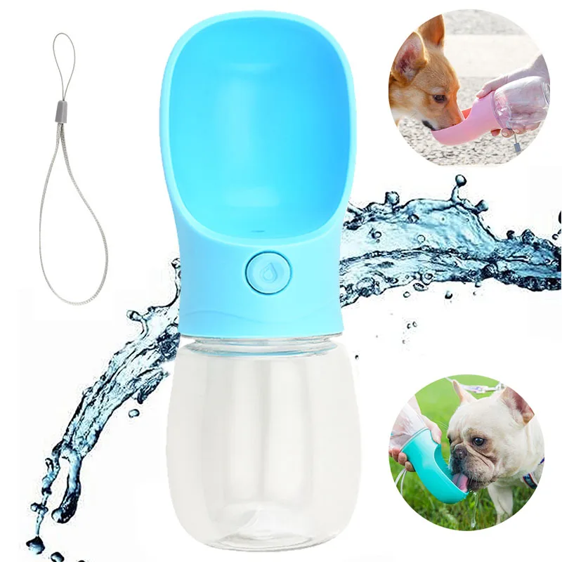

350ml Dog Water Bottle for Small Medium Dog Cat Bowl Portable Puppy Travel Water Bottles Outdoor Walking Pet Drinking Bowls