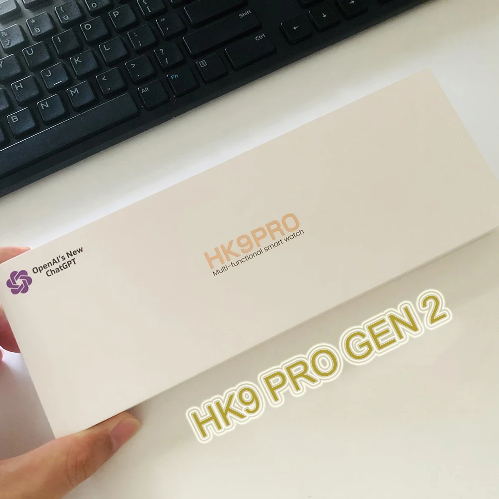 

2023 New HK9 Pro Gen 2 SmartWatch AMOLED 2.02 Inch Screen Compass NFC GPS Bluetooth Call Men Watch for Android IOS PK HK8 PRO