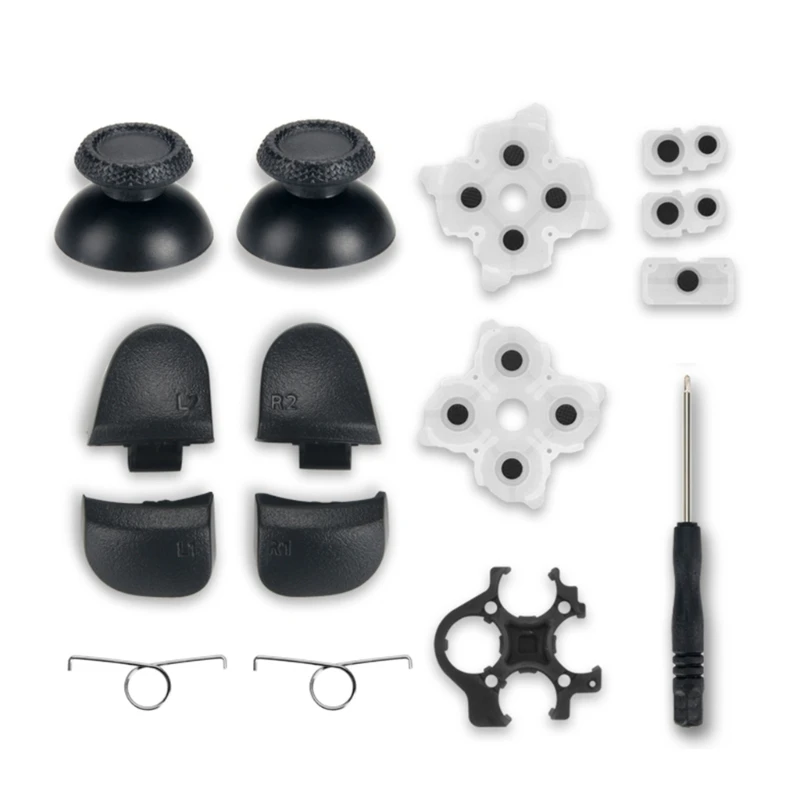 

L1-R1 L2-R2 Trigger-Buttons 3D Analog Joystick Thumb Stick-Cap Conductive Rubber