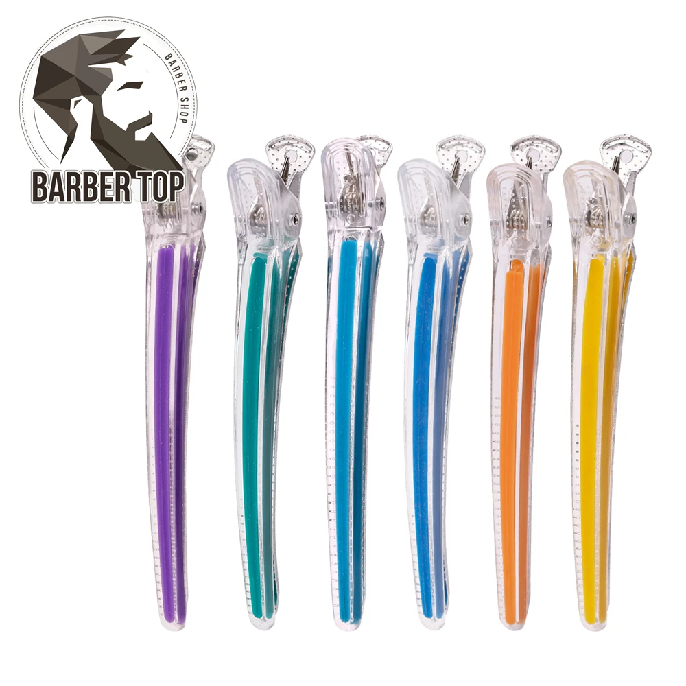 12 шт. термостойкие заколки для волос парикмахерские секционирование заколки для стрижки волос антистатические женские заколки аксессуары для укладки волос