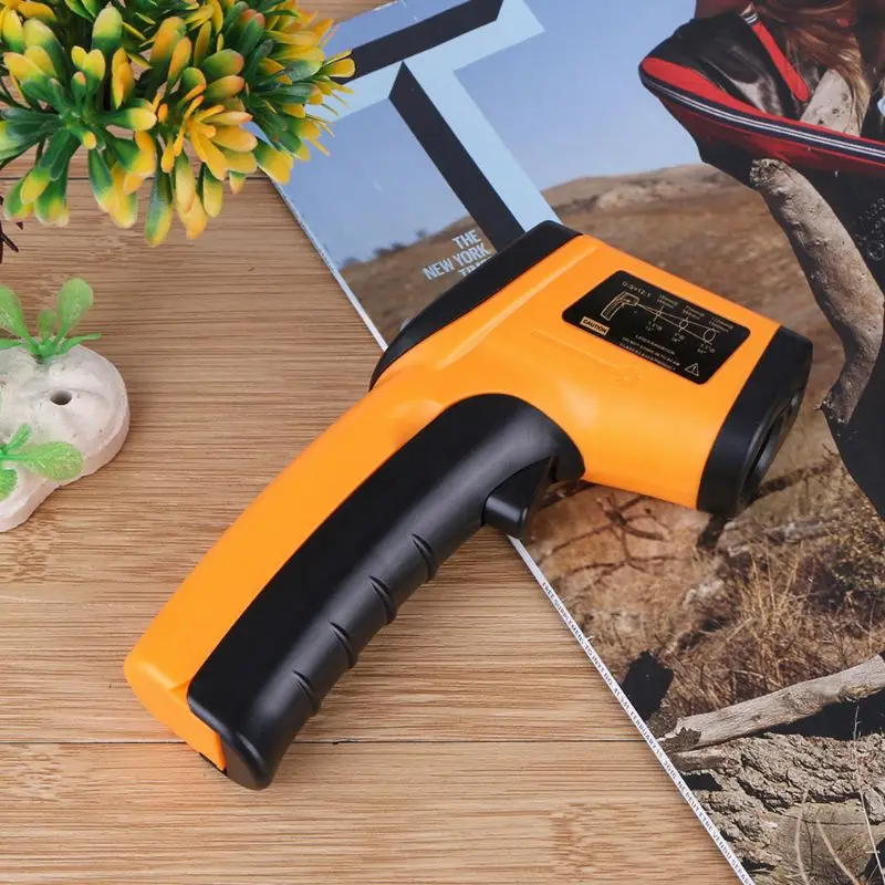 

Infrared Thermometer C/F Non Contact Pyrometer GM320 Industrial Digital IR Temperature Meter -50~380 degree Celsius