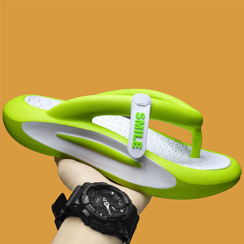 

Шлепанцы женские домашние на платформе, сланцы, Эва, Нескользящие, летняя обувь для ванной комнаты