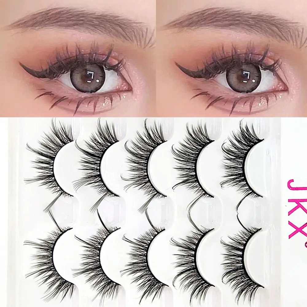 

Eye Makeup Tools Extension Long Soft Cruelty-free Faux Mink False Eyelashes Manga Lashes Wispy