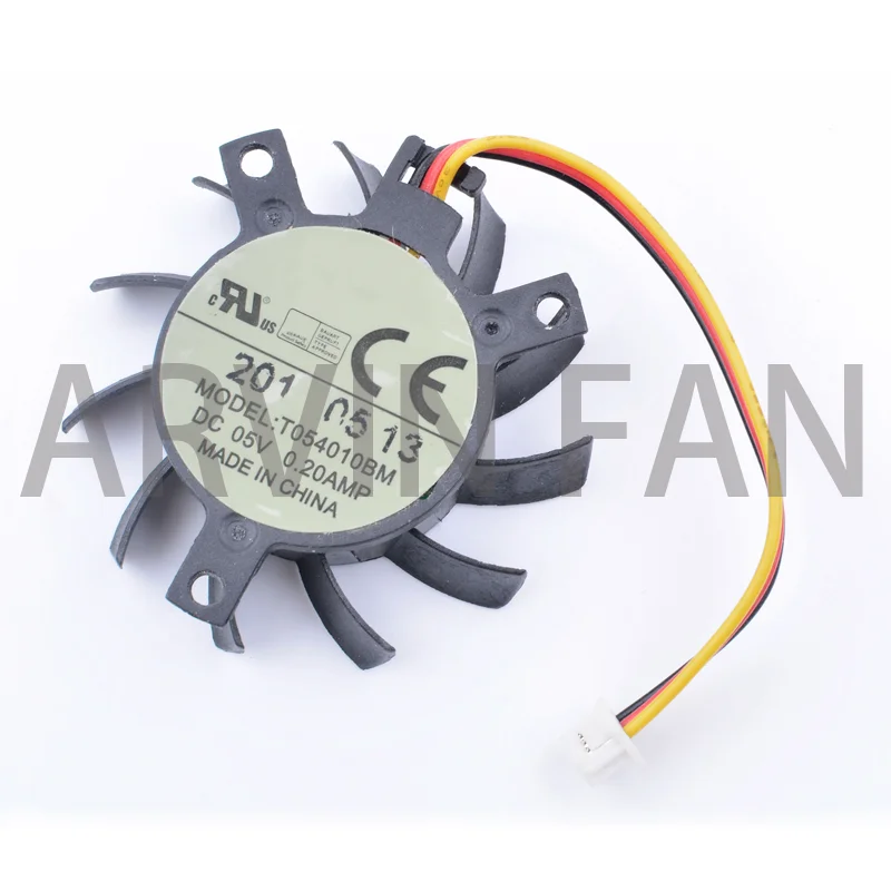 Оригинальный вентилятор охлаждения для видеокарты T054010BM 5 в а диаметр 57 мм расстояние отверстия 41 мм